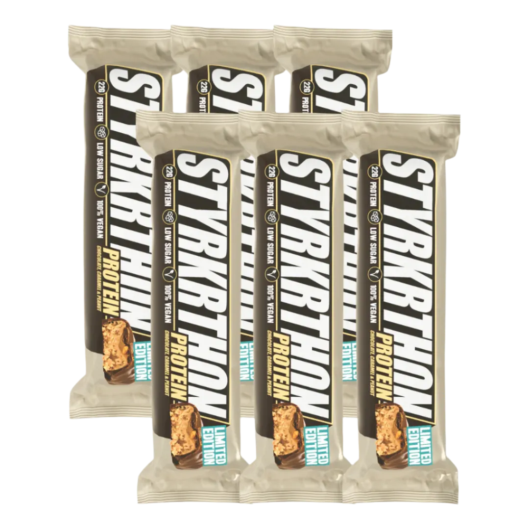 Styrkr - Protein Bar - Styrkrthon - Chocolate Caramel & Peanut