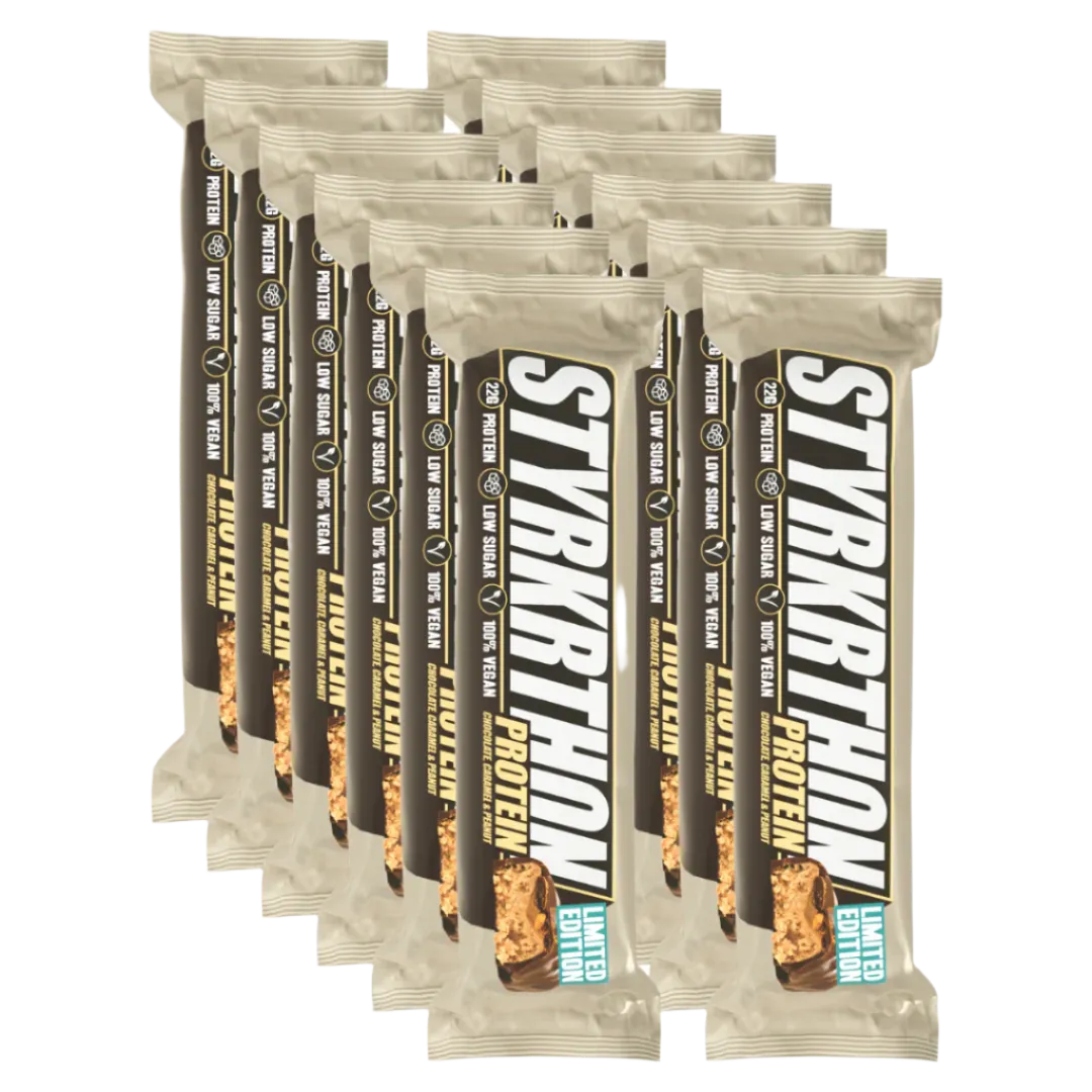 Styrkr - Protein Bar - Styrkrthon - Chocolate Caramel & Peanut