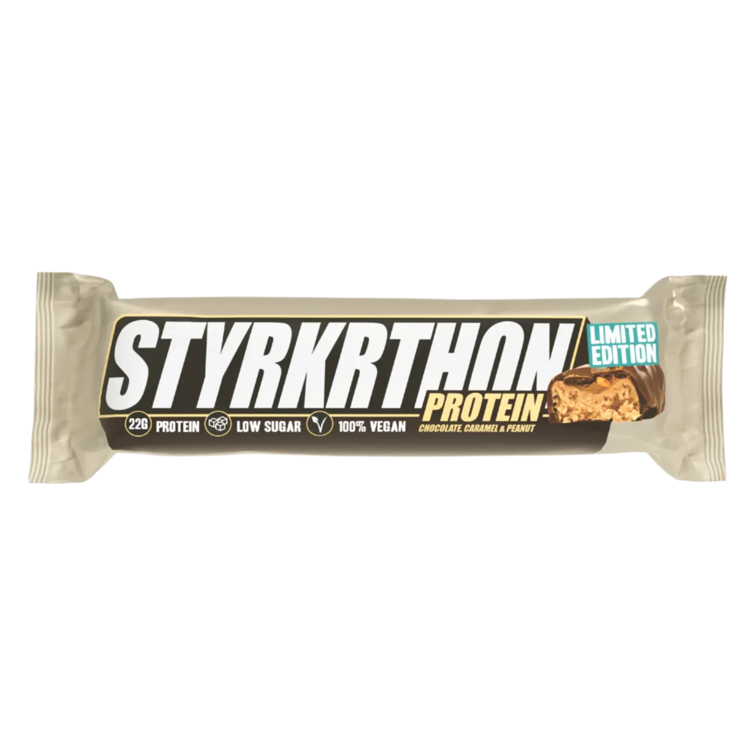 Styrkr - Protein Bar - Styrkrthon - Chocolate Caramel & Peanut