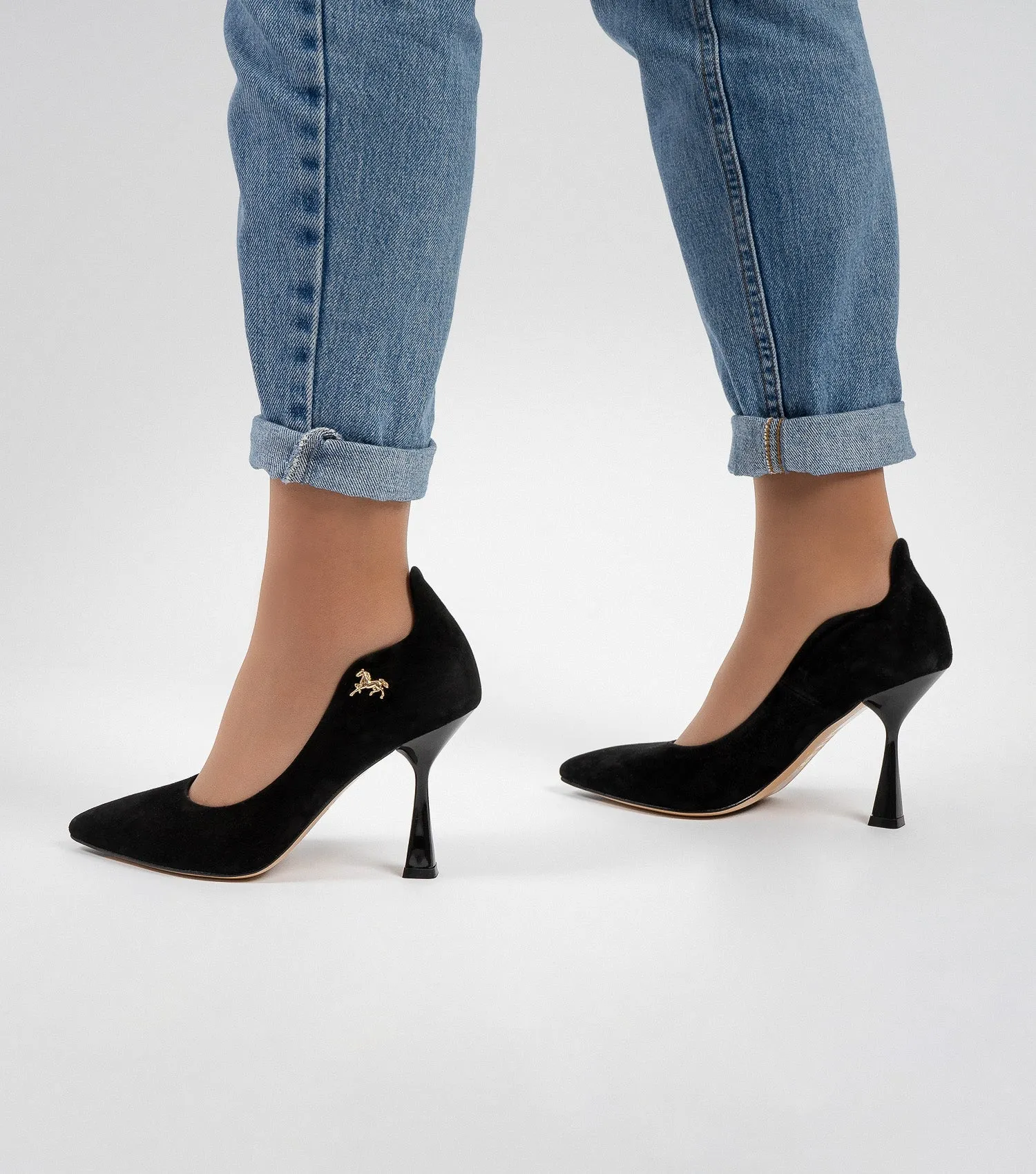 Suede EndLess Love High Heels