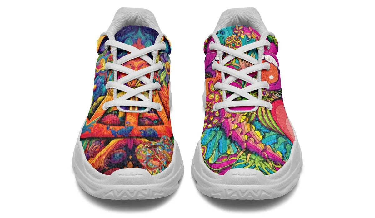 Summer Of Love Chunky Sneakers