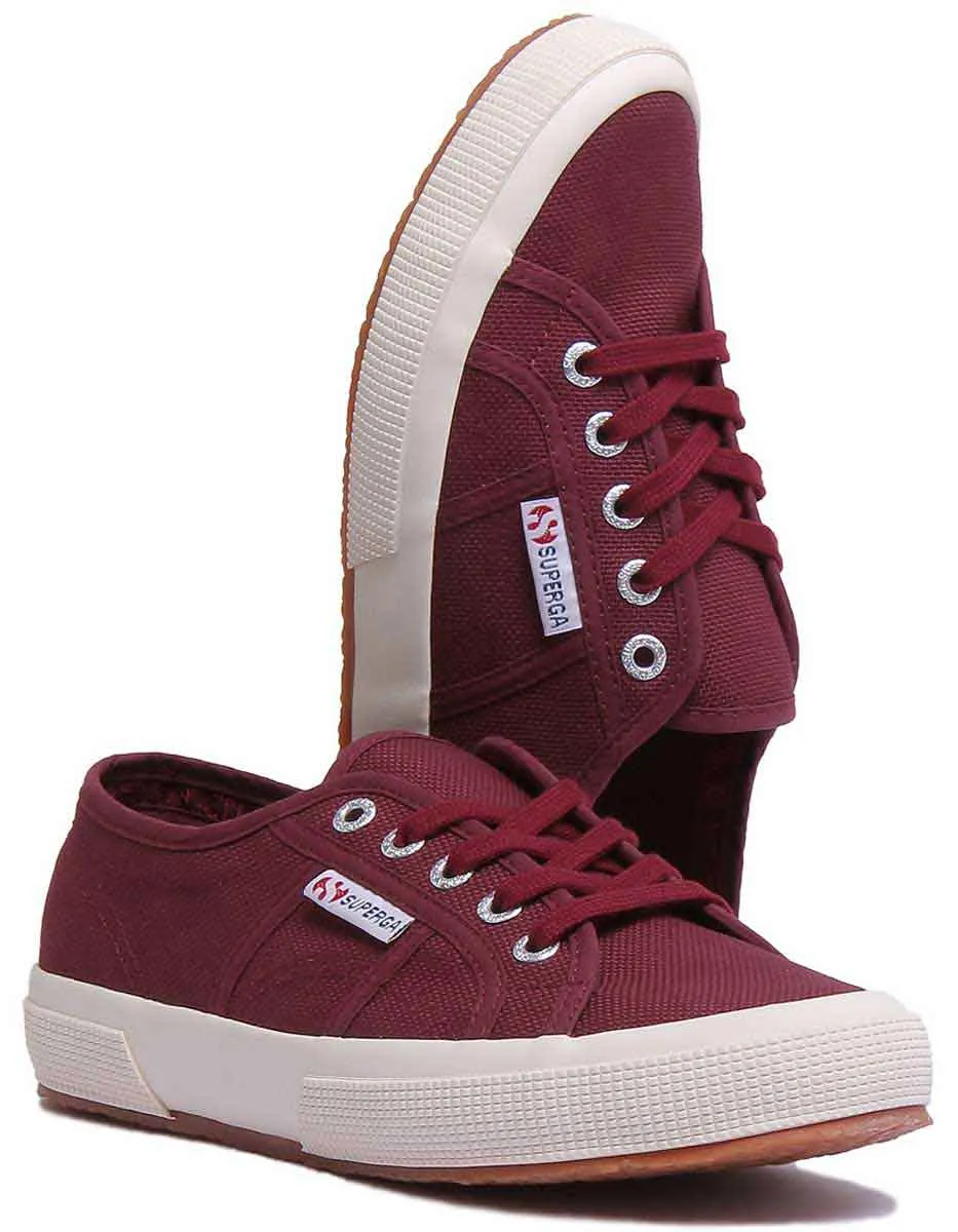 Superga 2750 Cotu In Burgundy