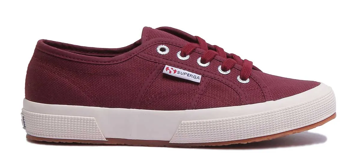 Superga 2750 Cotu In Burgundy