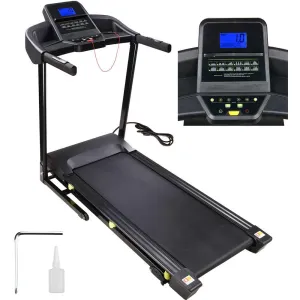 TheLAShop Incline Treadmill 3HP Folding Adjustable 49x18 Large Belt