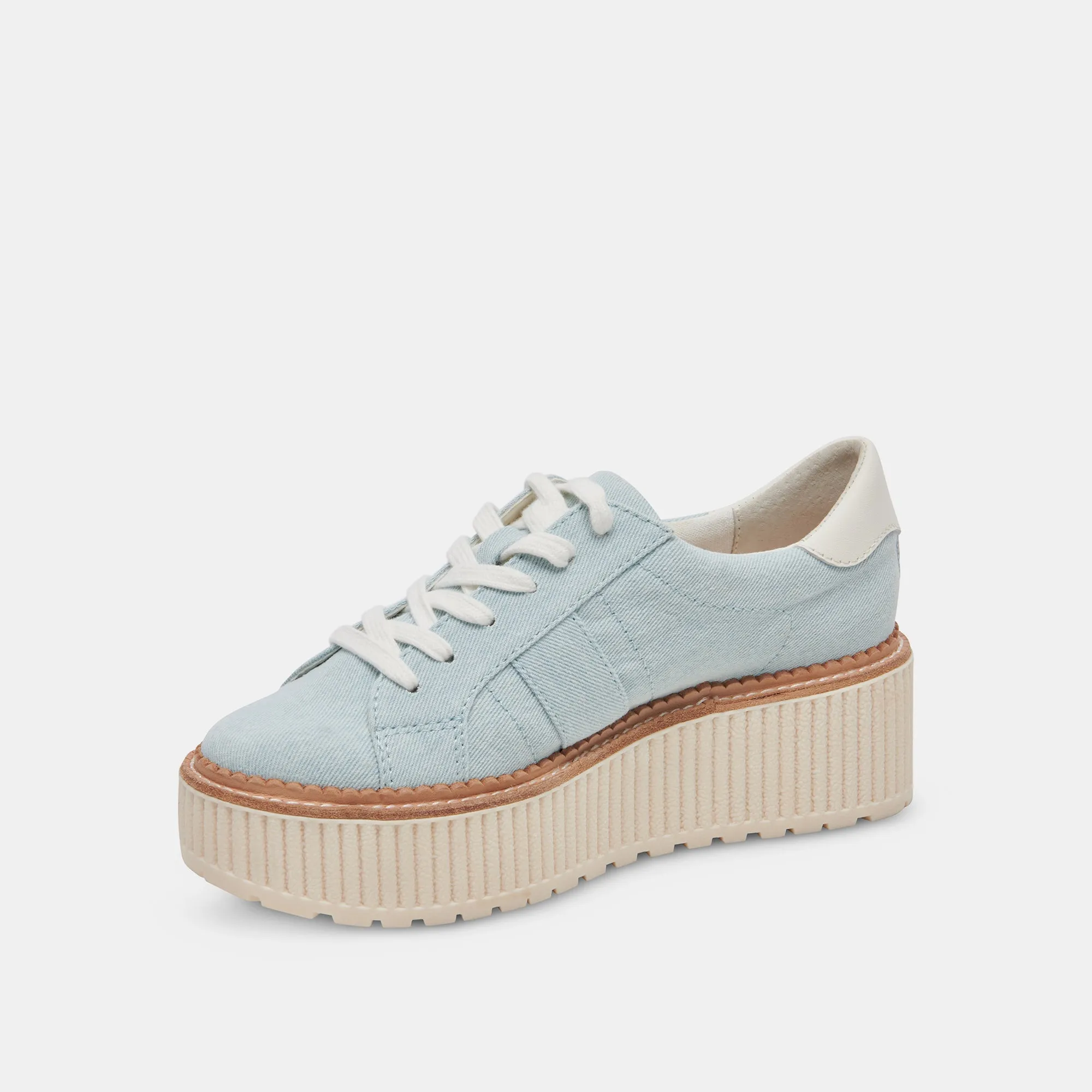 TIGER SNEAKERS LIGHT BLUE DENIM