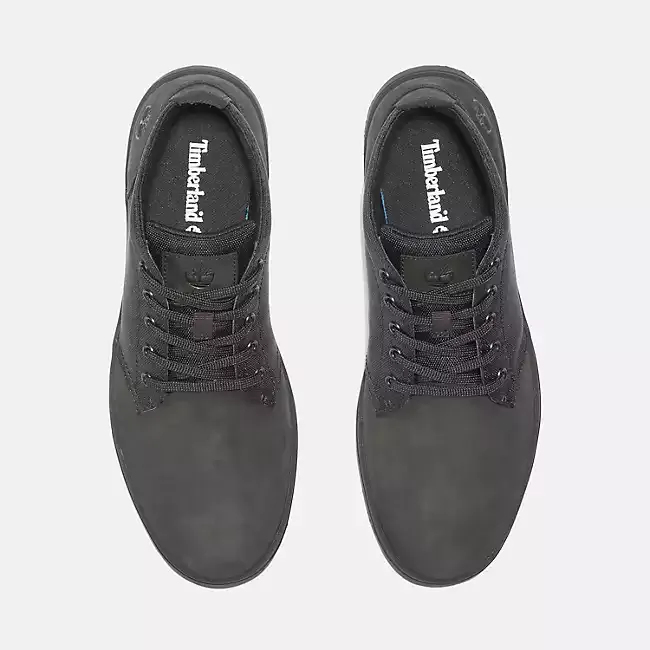 Timberland Men's Davis Square Chukka Shoes - Blackout Nubuck