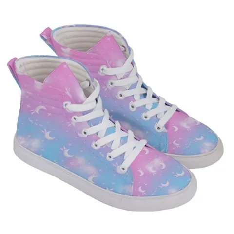 Twinkle Heaven Women's Hi-Top Sneakers [Made To Order]