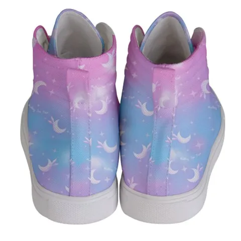 Twinkle Heaven Women's Hi-Top Sneakers [Made To Order]