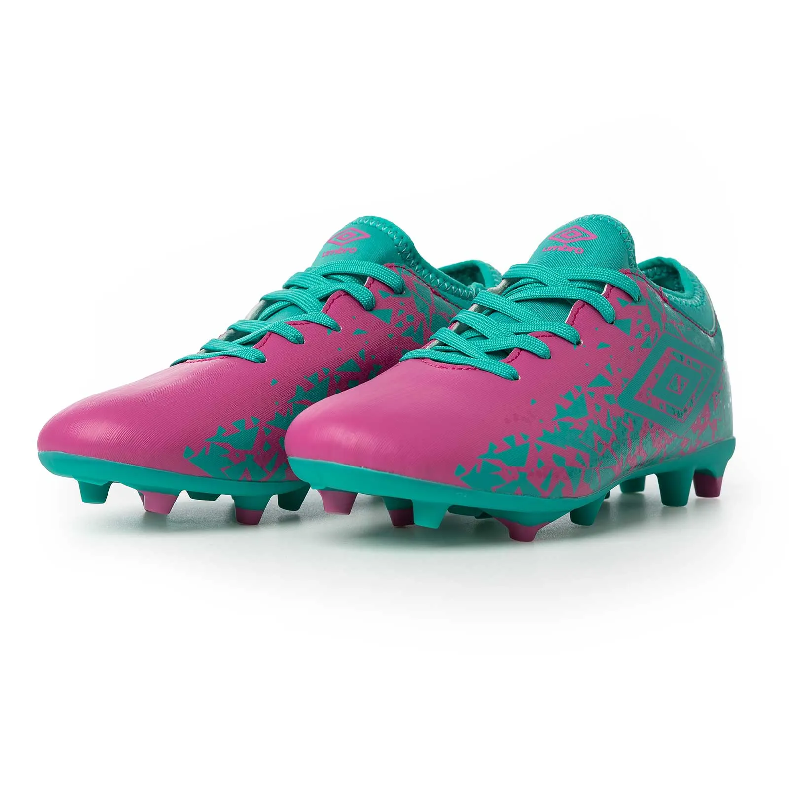 Umbro Kids Rapture FG Green/Pink