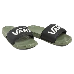 Vans La Costa Slide-On Shoes - Black/Olive