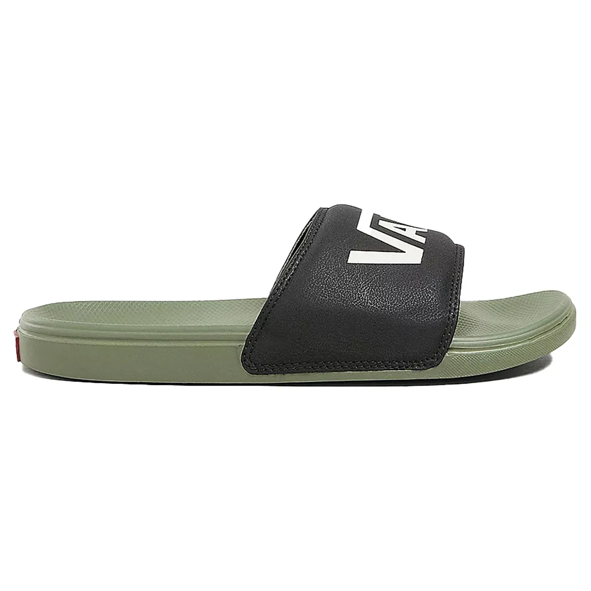 Vans La Costa Slide-On Shoes - Black/Olive