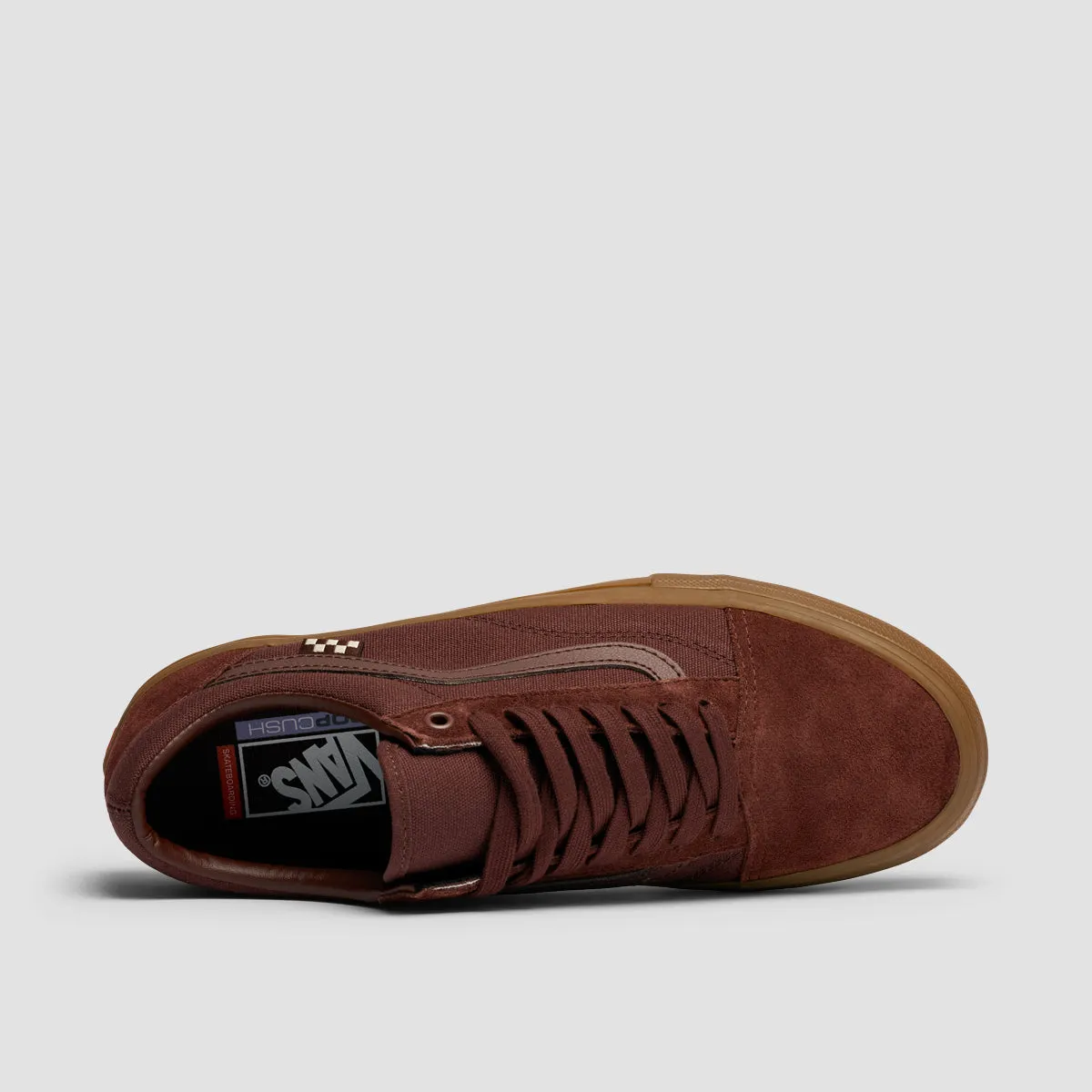 Vans Old Skool Shoes - Dark Red/Gum