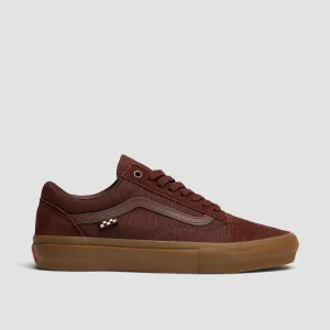 Vans Old Skool Shoes - Dark Red/Gum