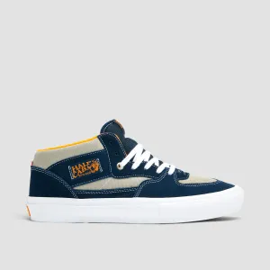 Vans Skate Half Cab Mid Top Shoes - Smoke/Navy