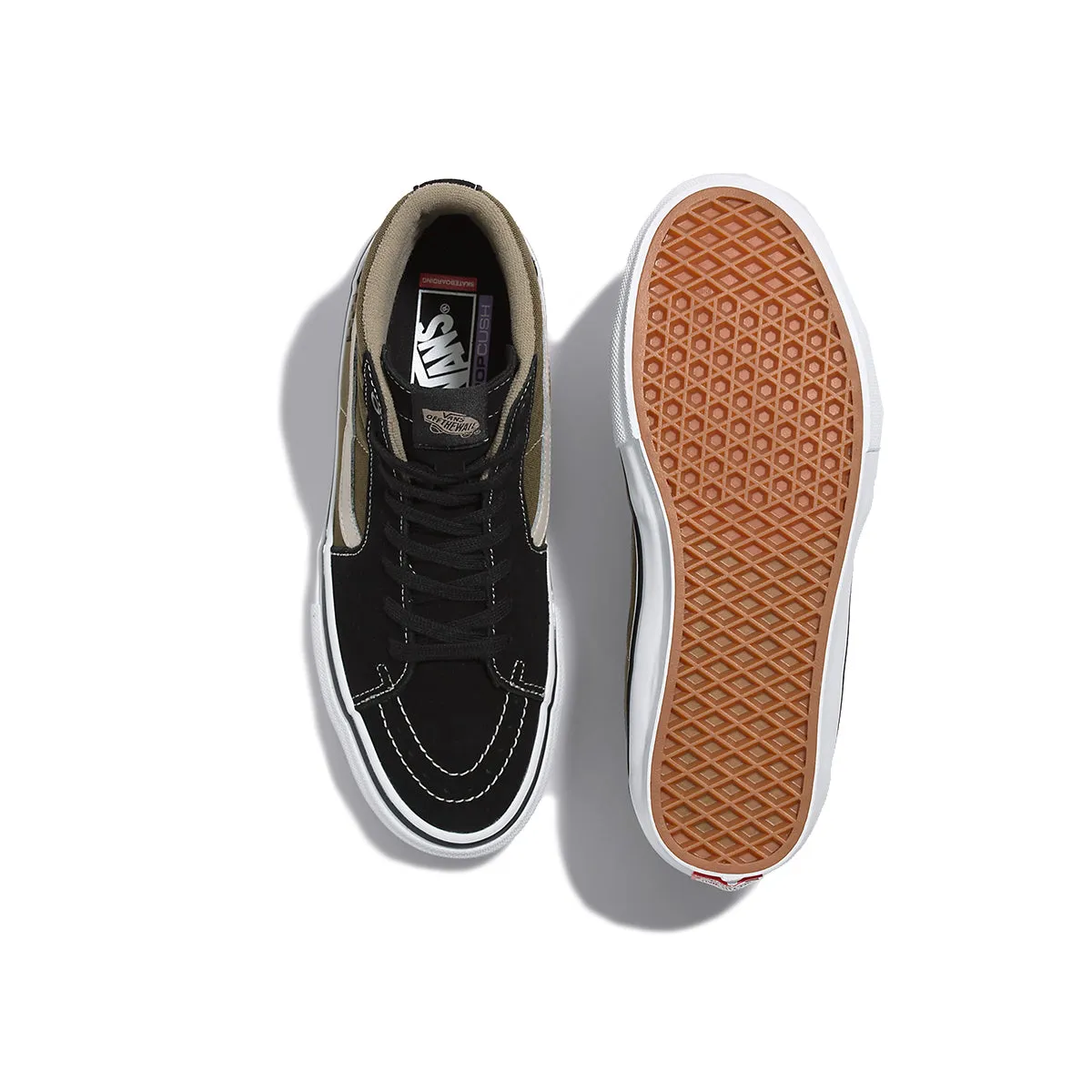 Vans Skate Sk8-Hi - Black/Olive