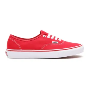 Vans Unisex Authentic Shoes - Red