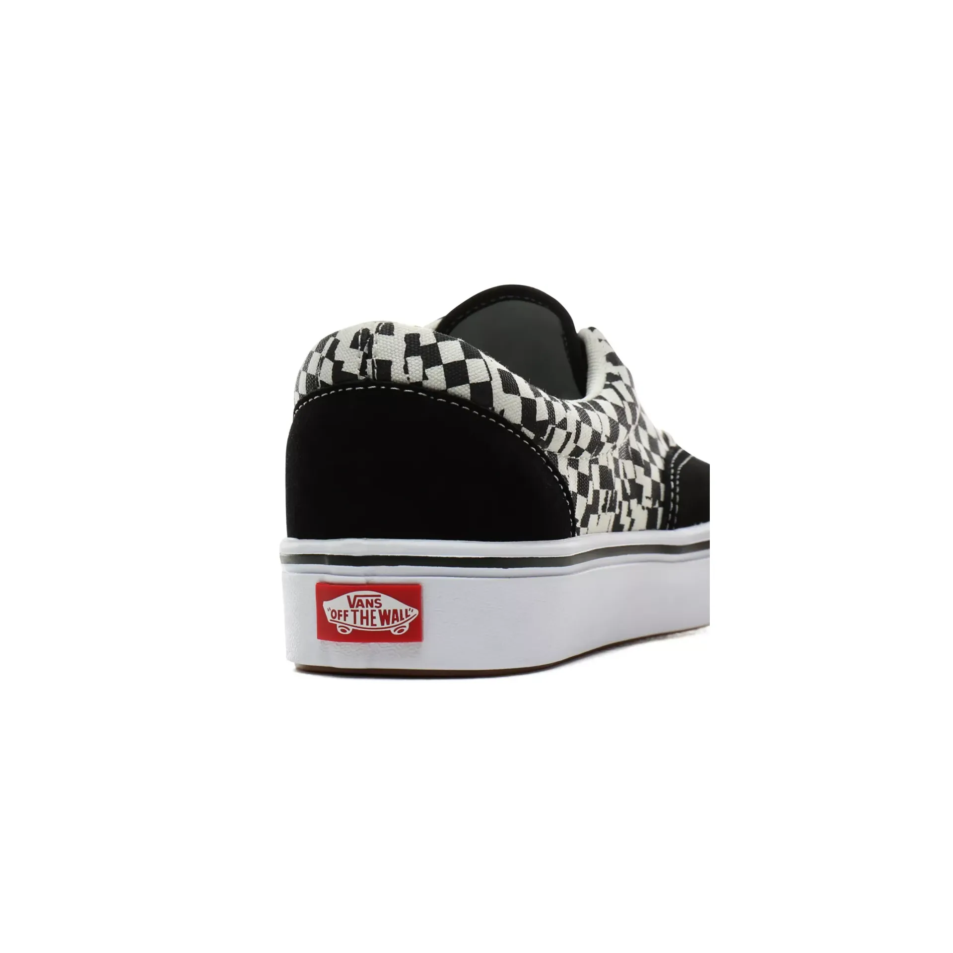 Vans Unisex Tear Check Comfycush Era Shoes - Black / True White