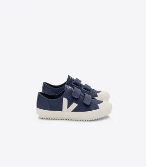 Veja Kids Canvas Ollie Marine Pierre Trainers