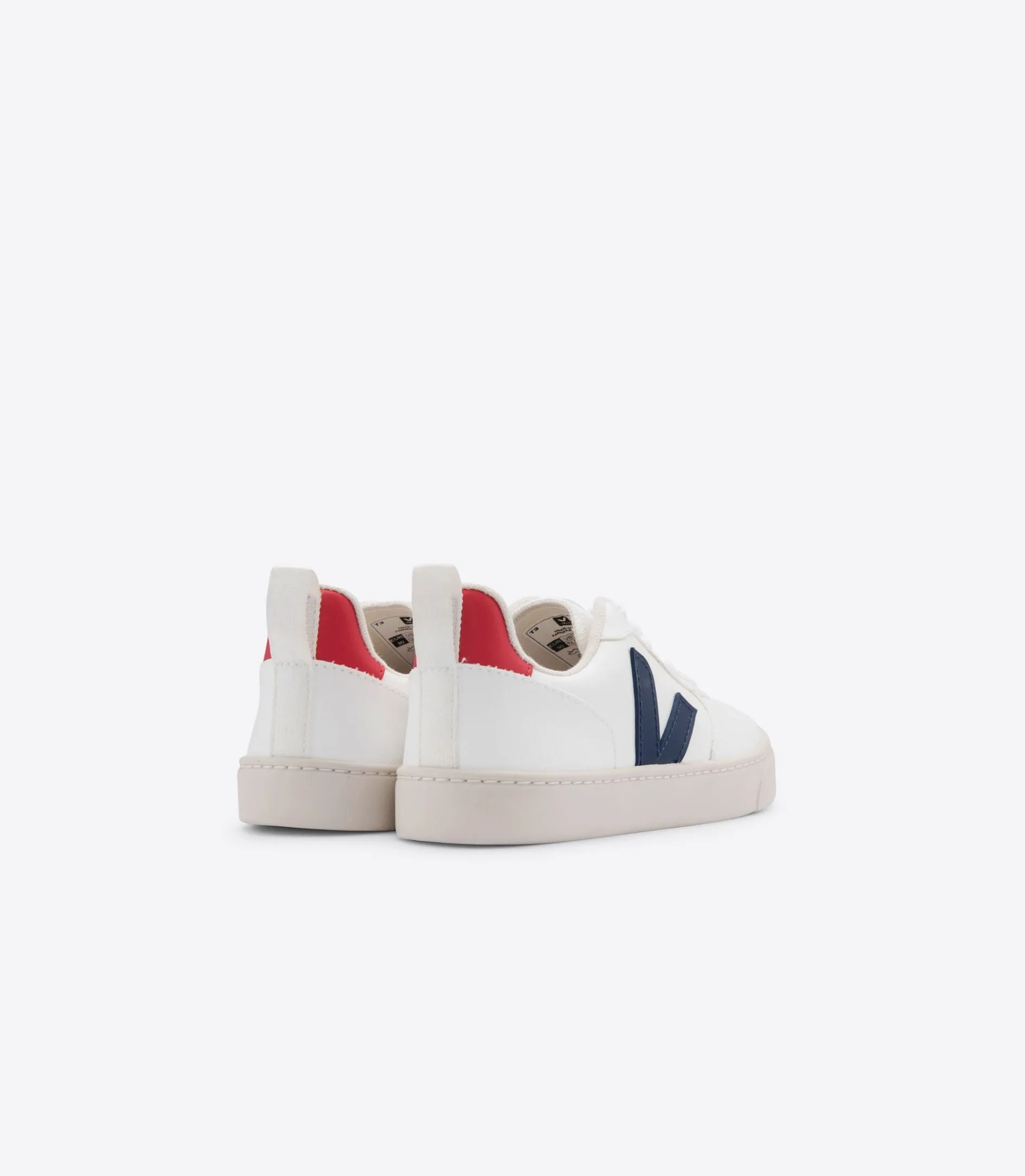 Veja Kids V-10 Laces CWL White Cobalt Pekin Trainers