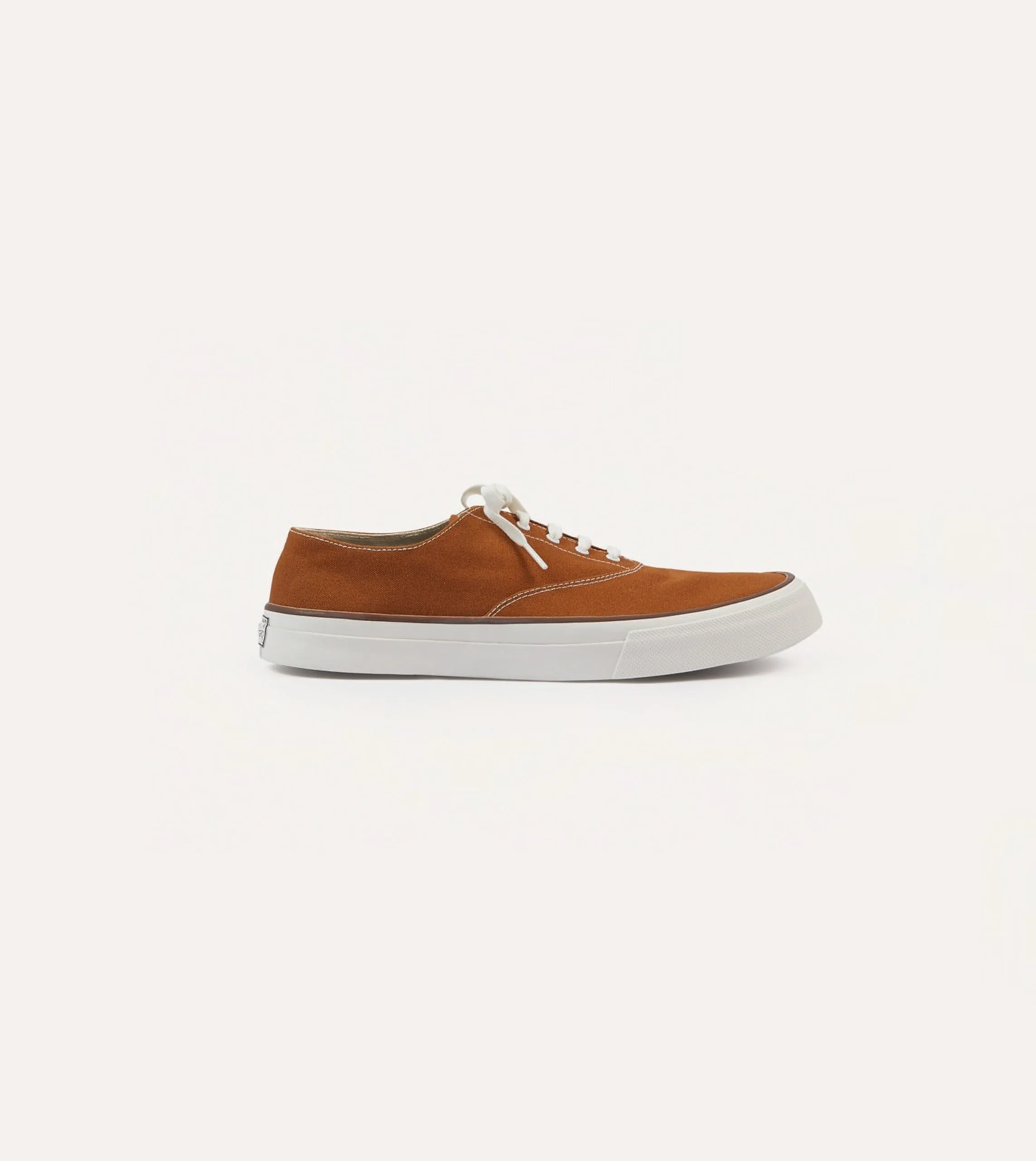 Wakouwa by Anatomica Brown Cotton Canvas Oxford Trainers