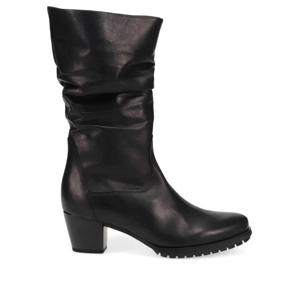 Warm-Lined Leather Long Boots - GAB40514 / 325 888