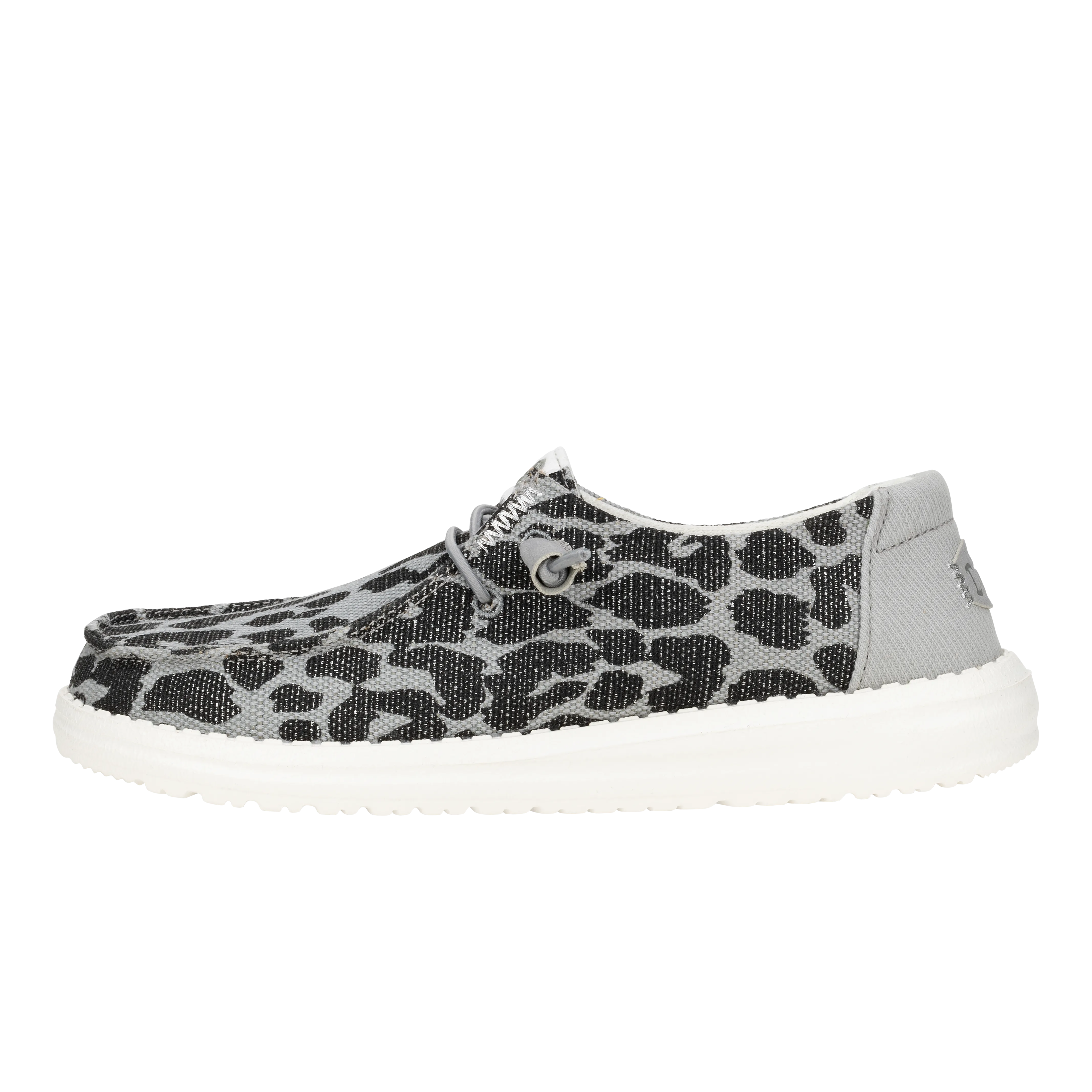 Wendy Leopard Sparkle  - Black/Grey