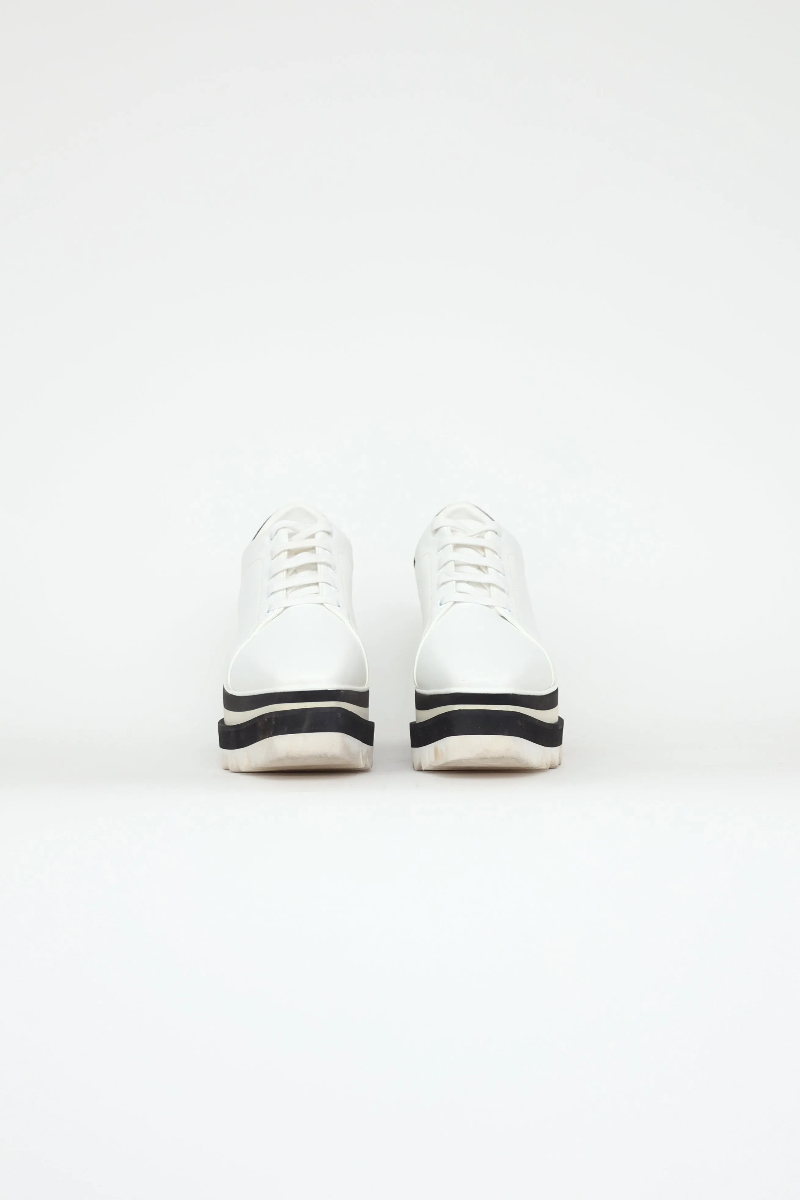 White & Blacke Elyse Sneakers