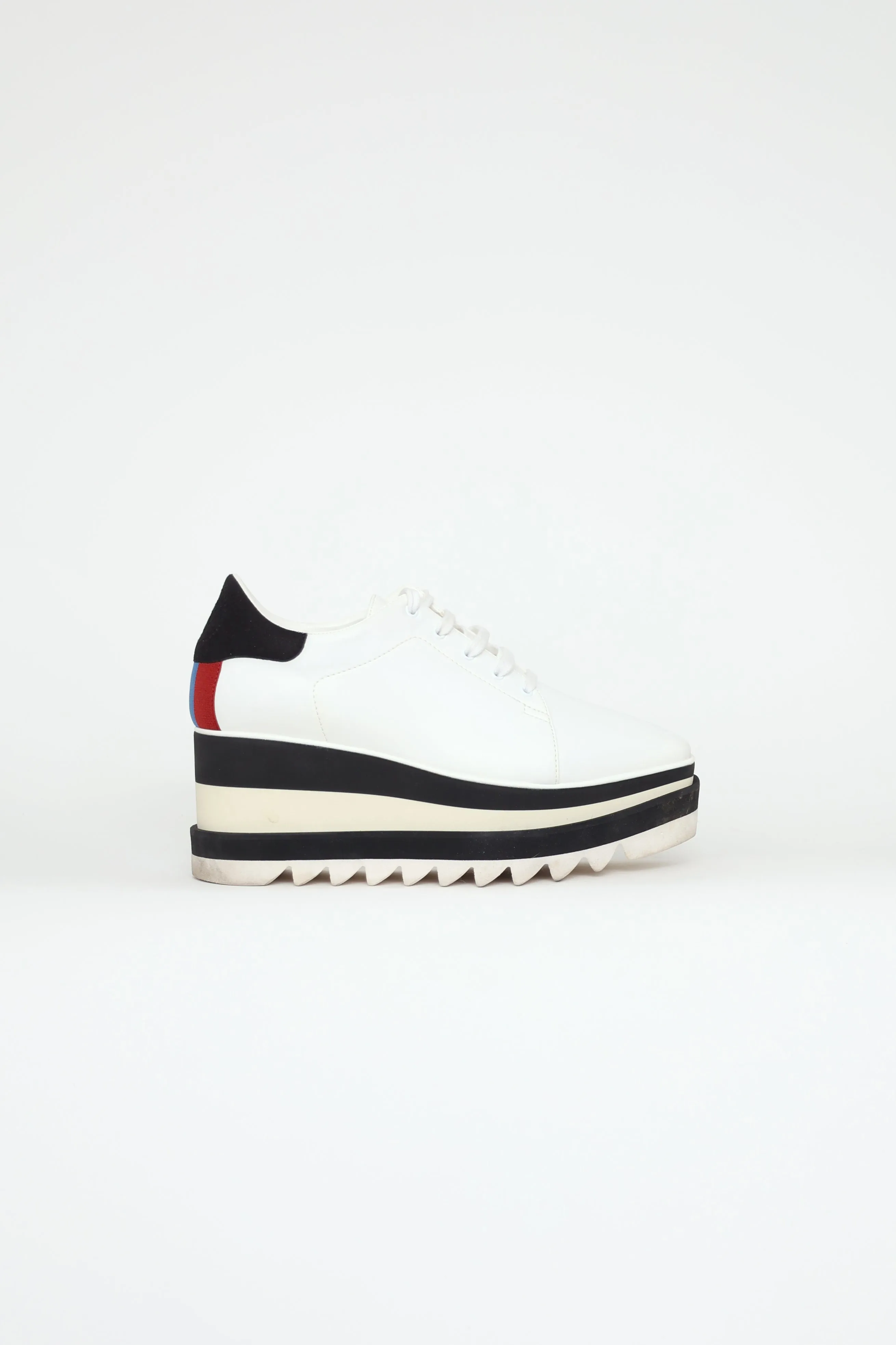 White & Blacke Elyse Sneakers