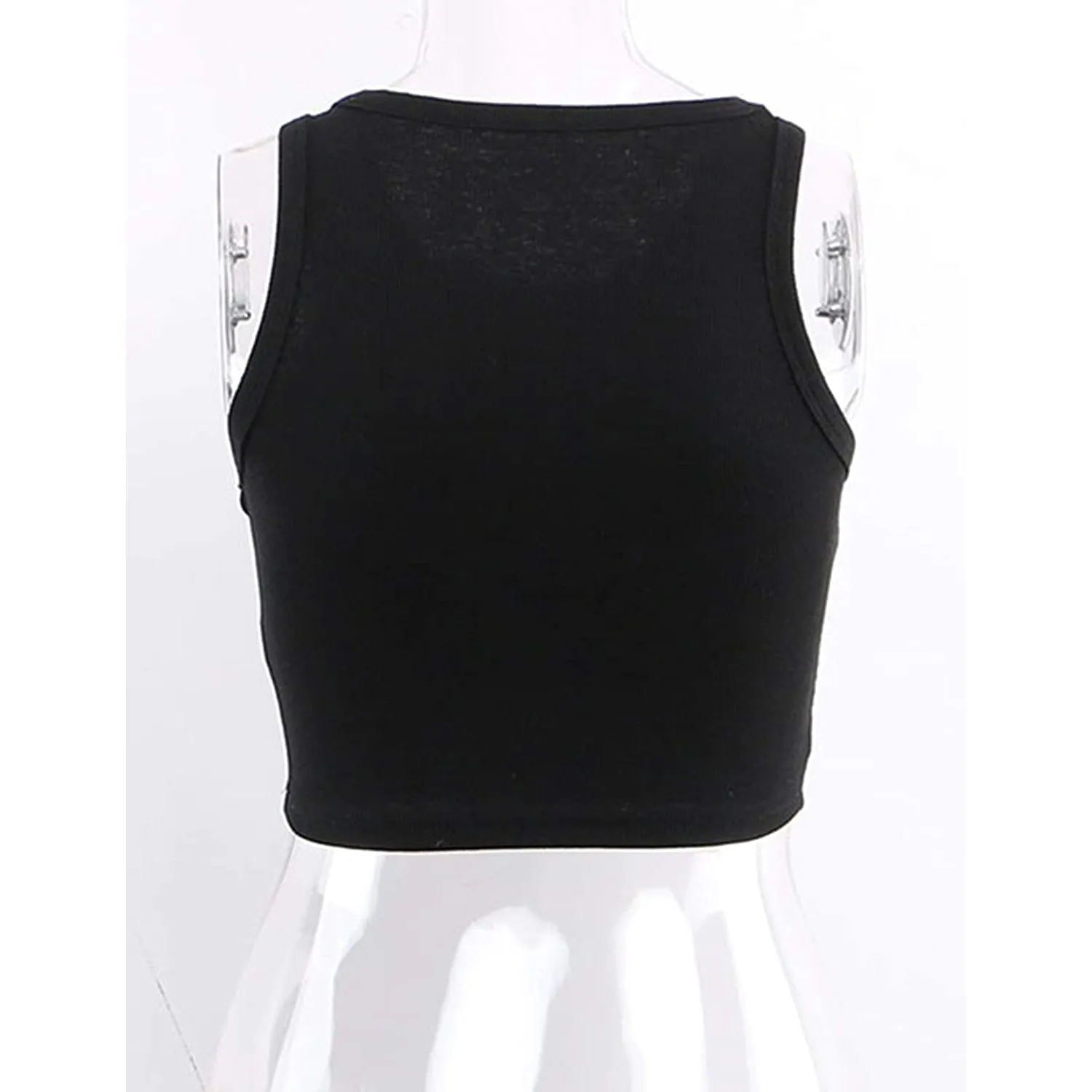 Womens Basic Sleeveless Tank Top