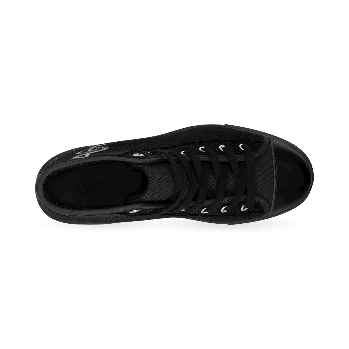 Women's High-top Black Music Is Life Sneakers