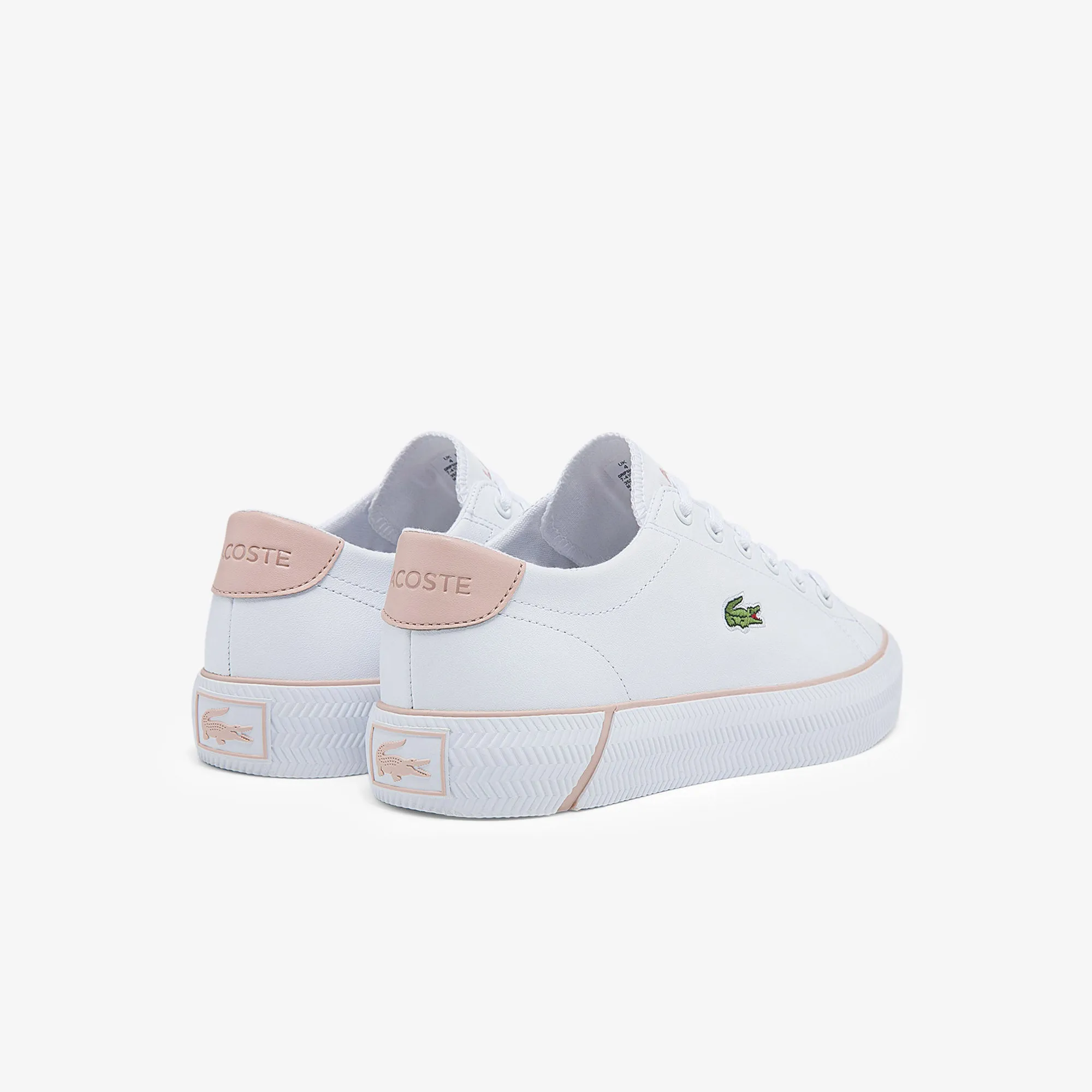 Women's Lacoste Gripshot BL 21 1 CFA (White/Light Pink)