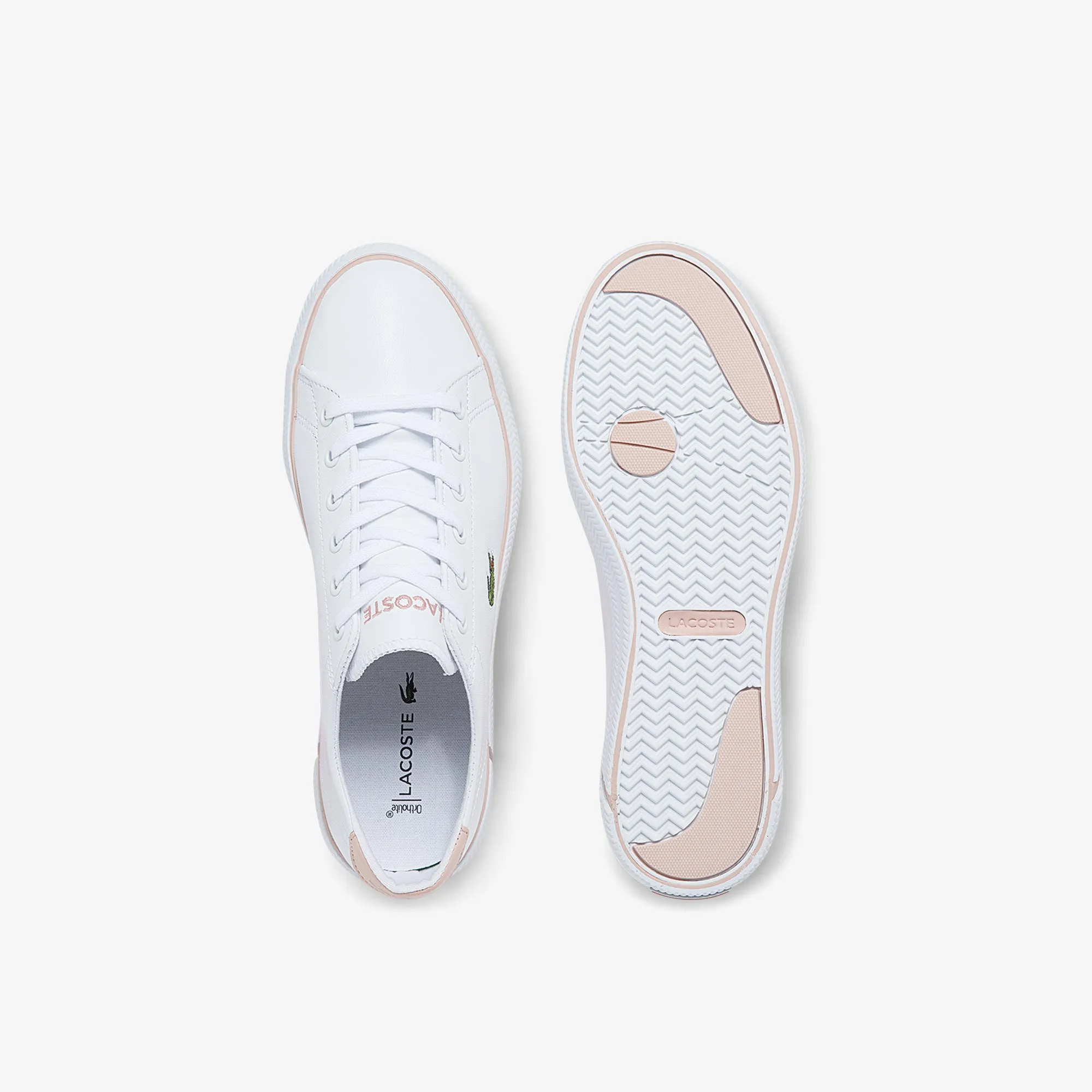 Women's Lacoste Gripshot BL 21 1 CFA (White/Light Pink)