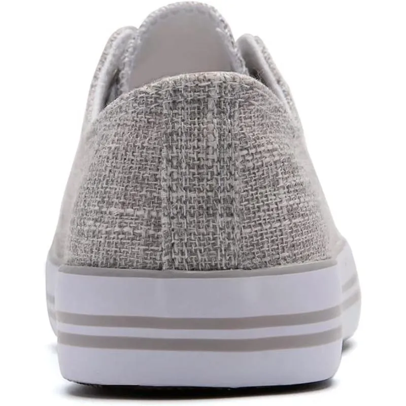 Women's Mono Canvas Lace-Up Sneakers