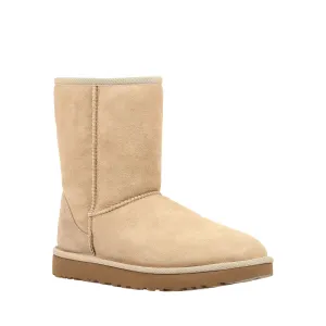 Women's Shoes UGG CLASSIC SHORT II Mid-Calf Sheepskin Boots 1016223 SAND