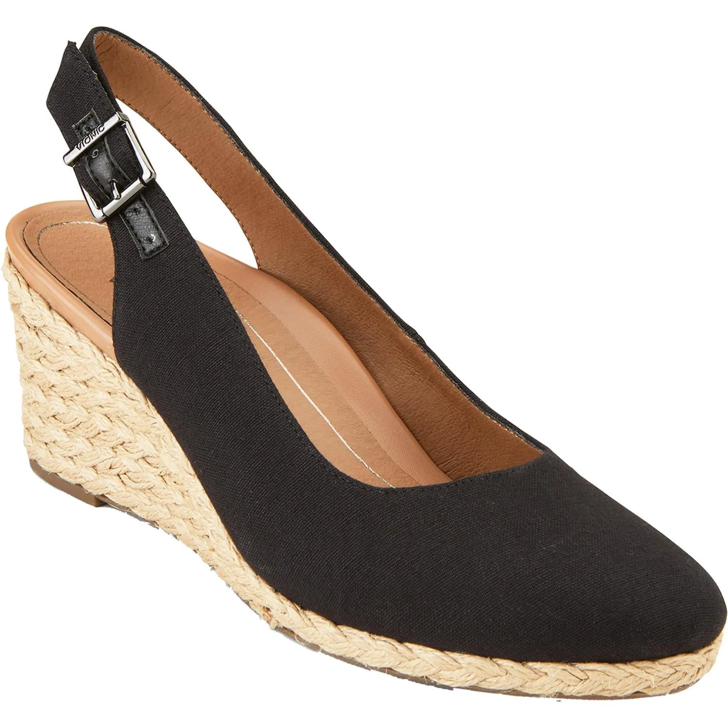 Women's Vionic Coralina Black Canvas